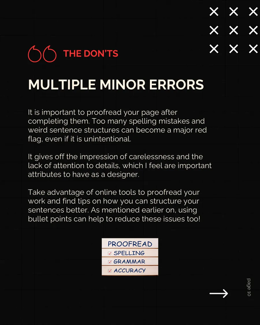 Level Design Portfolio: Do's and Don'ts — page 10 of 11