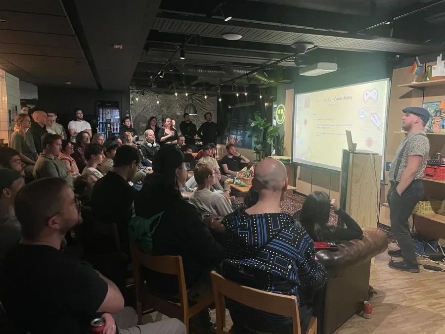 Game Design Meetup #3 — Micro-Talks — page 1 of 6