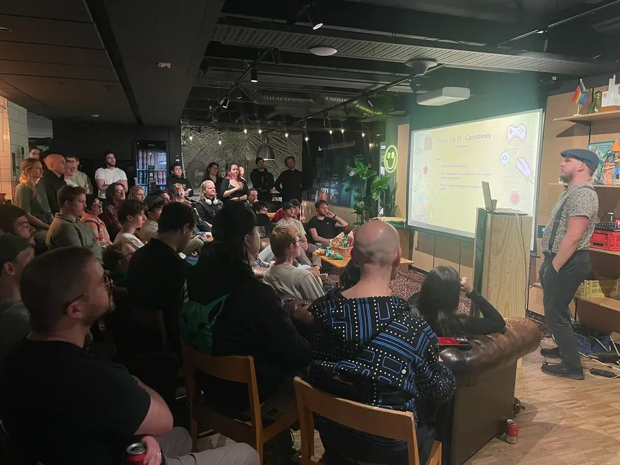 Game Design Meetup #3 — Micro-Talks — page 1 of 6